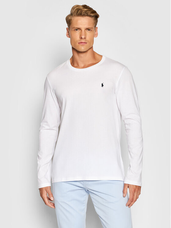 

Классический крой с длинными рукавами Polo Ralph Lauren, белый
