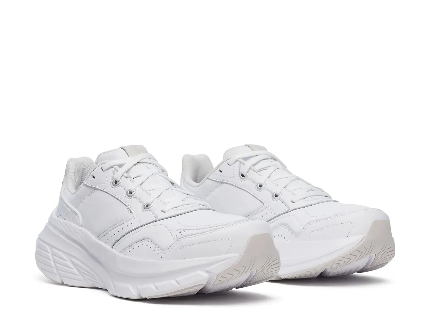 Кроссовки Saucony Guide Metro Running Shoe — мужские, белая кожа — фото 2
