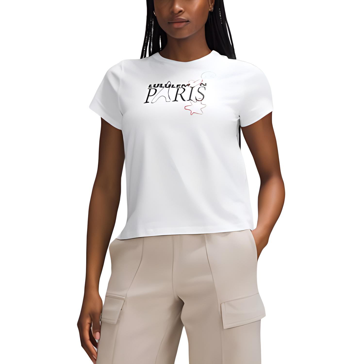 

Классическая футболка SS24 женская Lululemon, белый