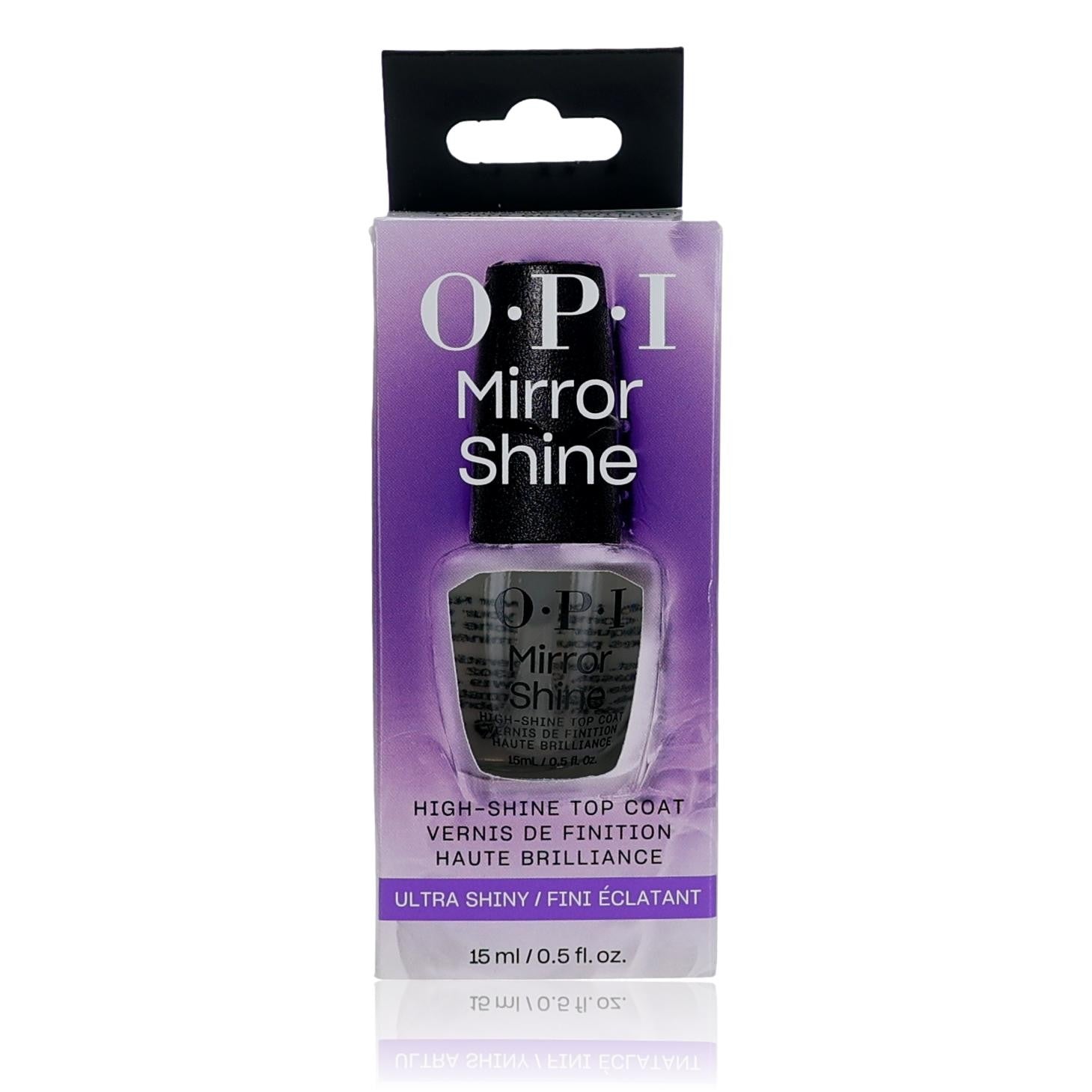 

OPI Mirror Shine от OPI, верхнее покрытие High Shine Top Coat 0,5 унции Opi, Clear/Transparent