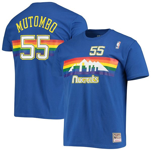 

Футболка Mitchell & Ness Dikembe Mutombo Denver Nuggets Hardwood Classics Unbranded