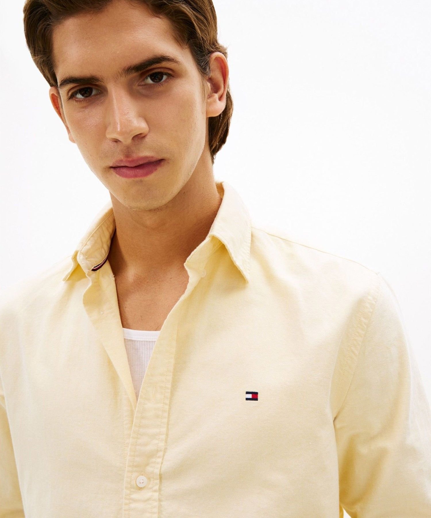 Рубашка Heritage Oxford Solid TOMMY HILFIGER, Pink TOL — фото 2