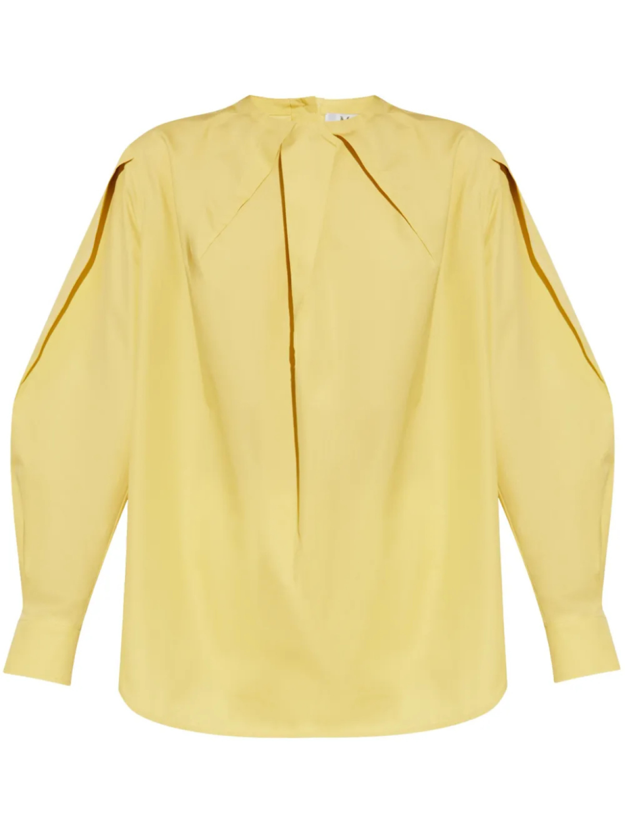 

Max Mara блузка на пуговицах, желтый