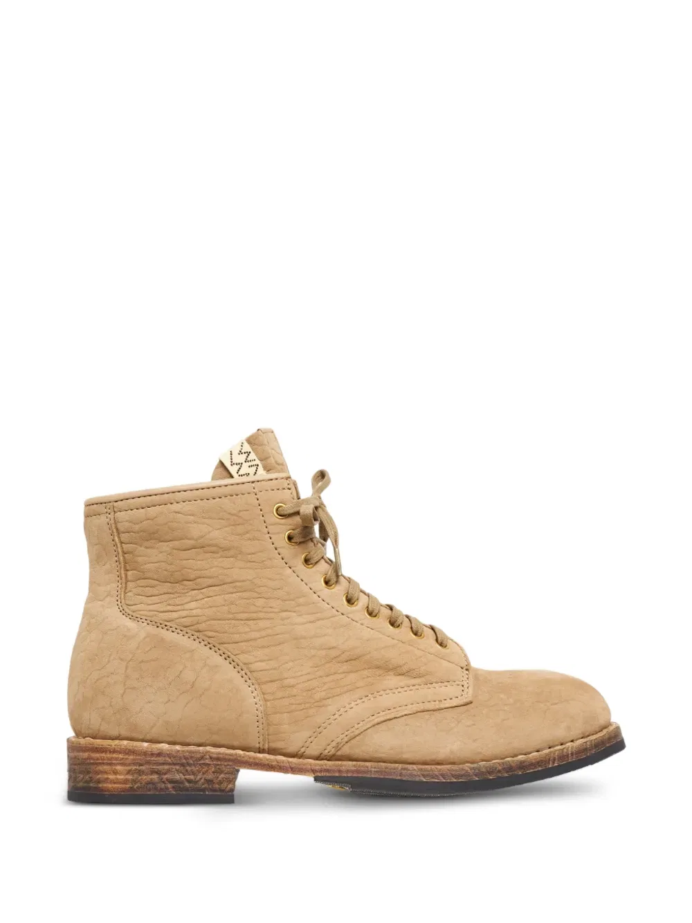 Бригадирские ботинки на шнуровке Visvim, нейтральный