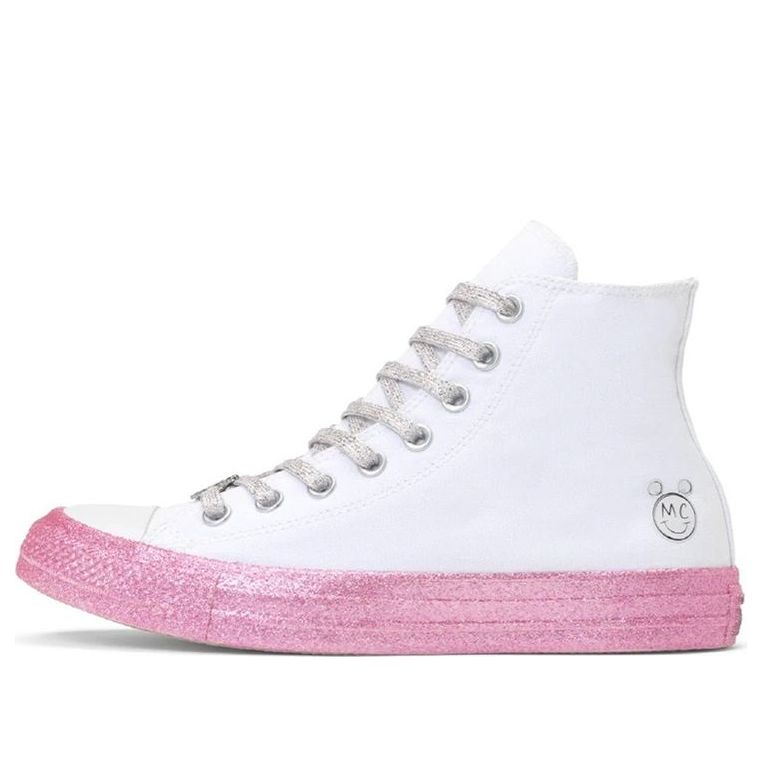 

Кеды Converse x Miley Cyrus Chuck Taylor All Star High 'White Pink', белый