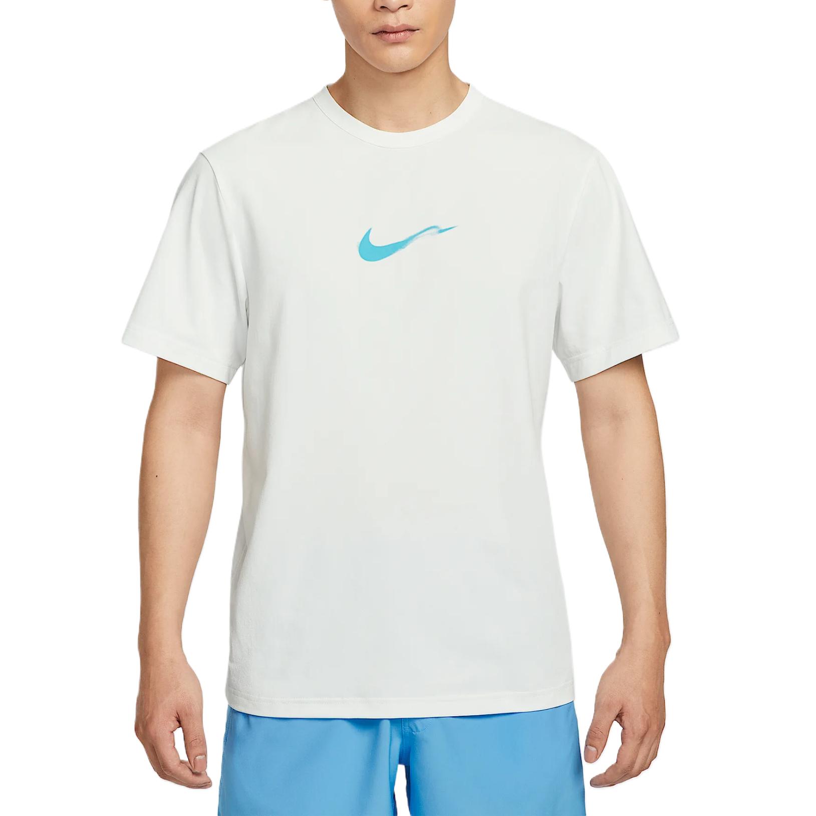 

Nike Футболка Dri Fit мужская белая, Белый, Nike Футболка Dri Fit мужская белая