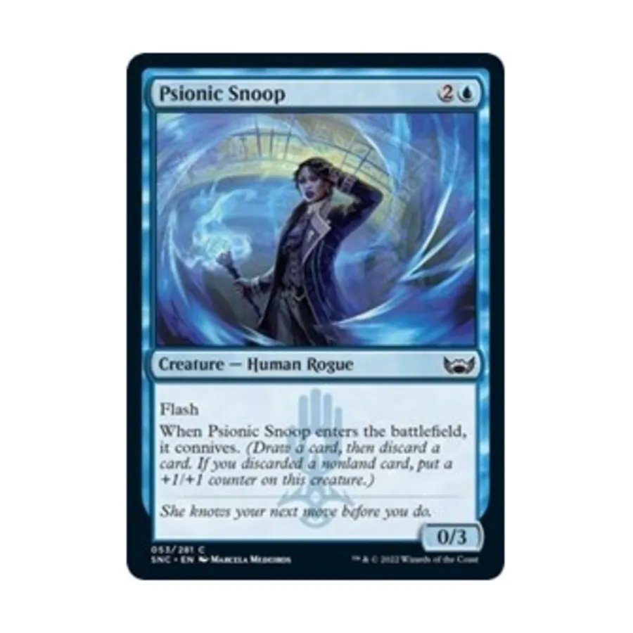 

CCG Псионический ищейка (клавиша C), MTG - Streets of New Capenna