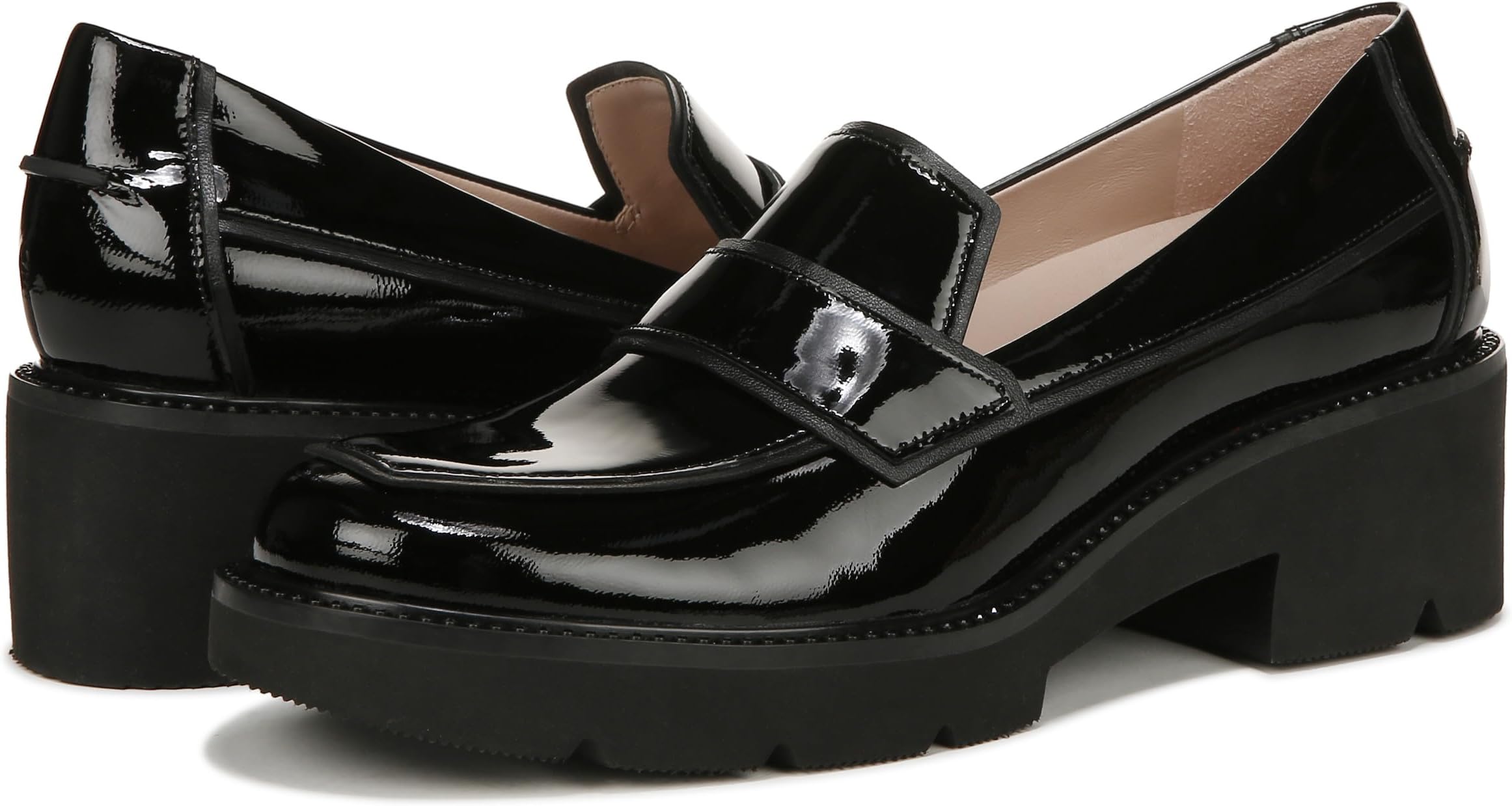 Лоферы Naturalizer Pnina Tornai for Naturalizer - Agapi, цвет Black Patent Leather