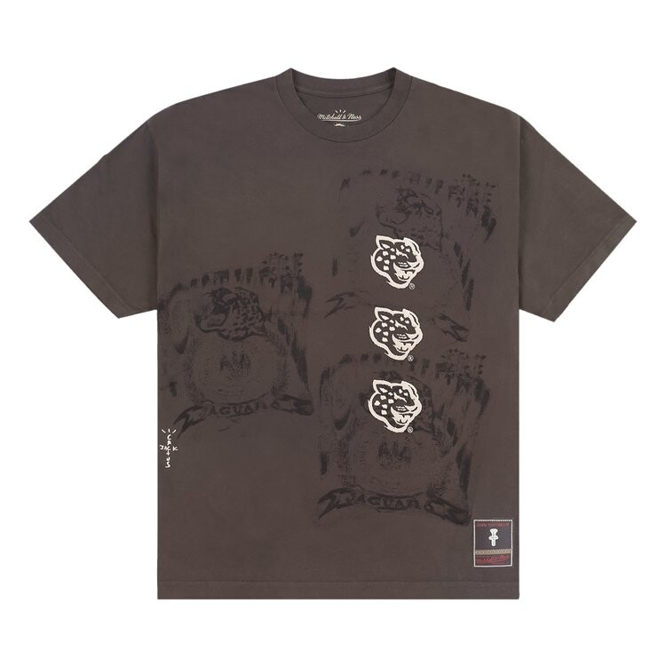 

Футболка Cactus Jack By Travis Scott Cactus Jack by Travis Scott x Mitchell & Ness Southern University Seal Tee, коричневый