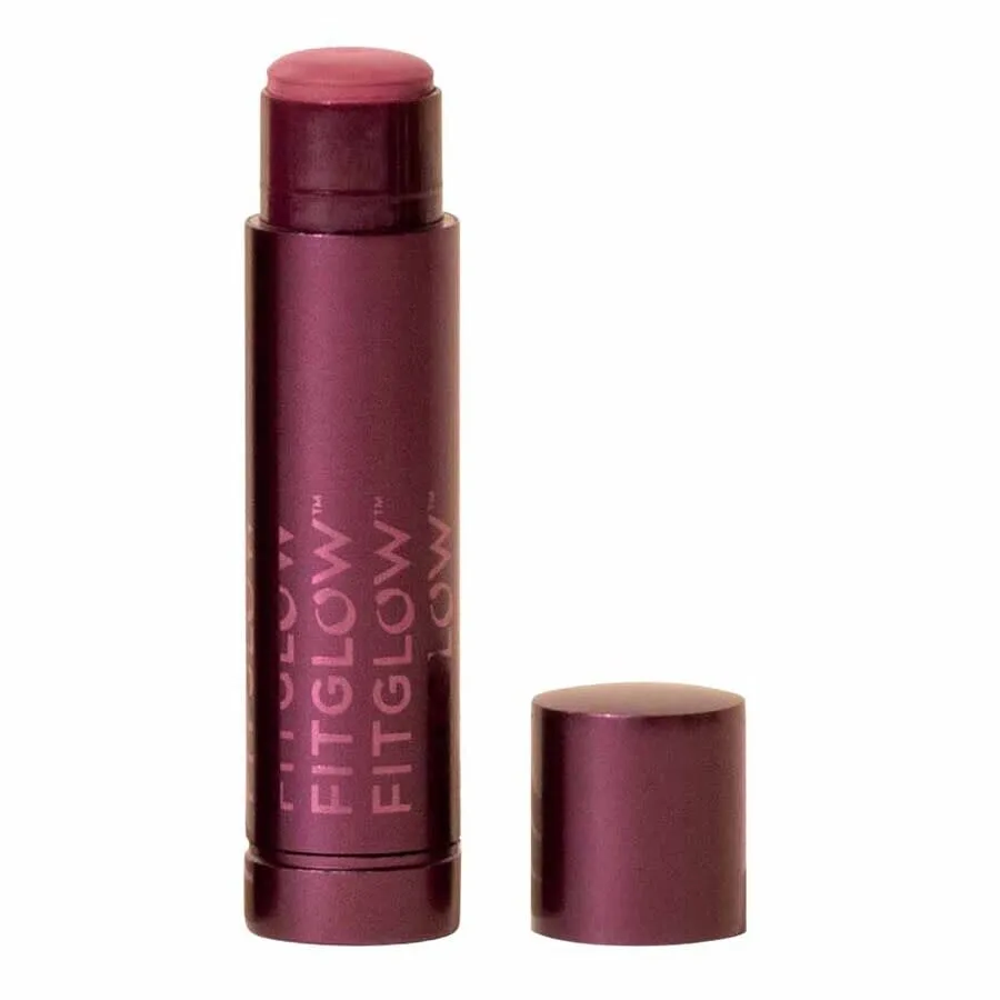 Помада и бальзам для щек FitGlow Beauty Ladies Cloud Collagen - Glad Stick 0,14 унции, мягкий матовый бледно-сливовый макияж 850042717127