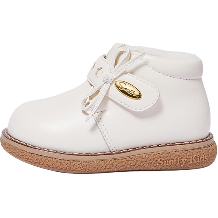 

Детская кожаная обувь для дошкольников Snoffy, белый