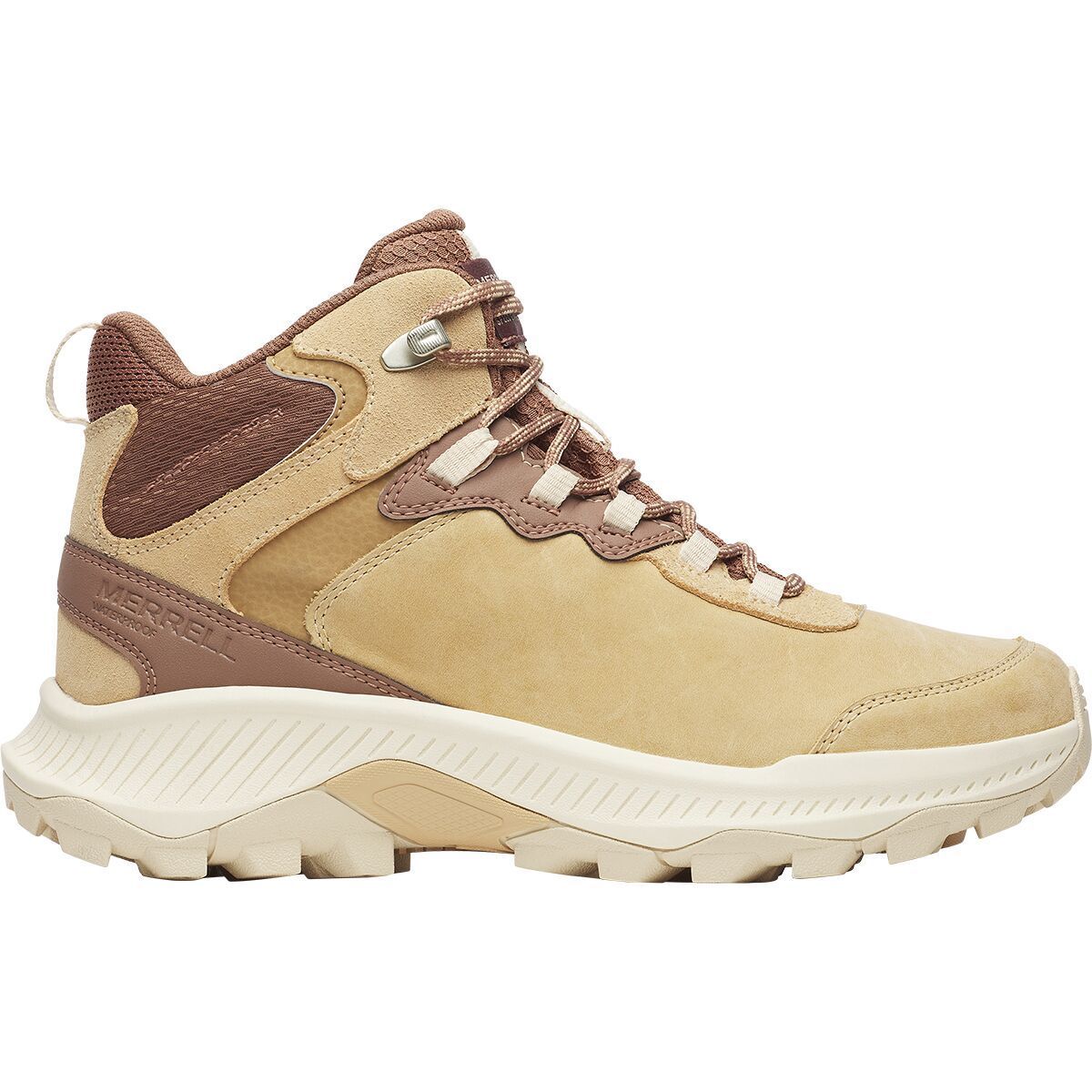 Ботинки для походов женские Merrell Speed Strike 2 Mid LTR WP из кожи и замши, коричневый