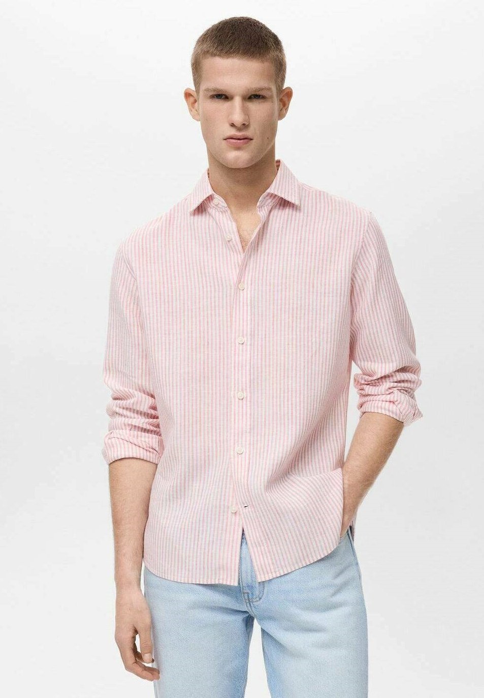 

Рубашка EMMA Mango, Light Pink