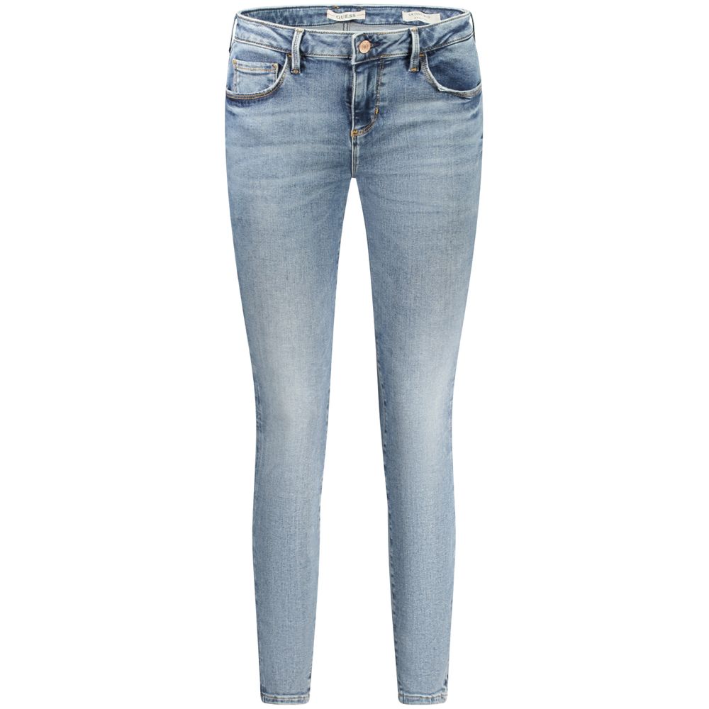 

Синие хлопковые женские джинсы Guess Shoes