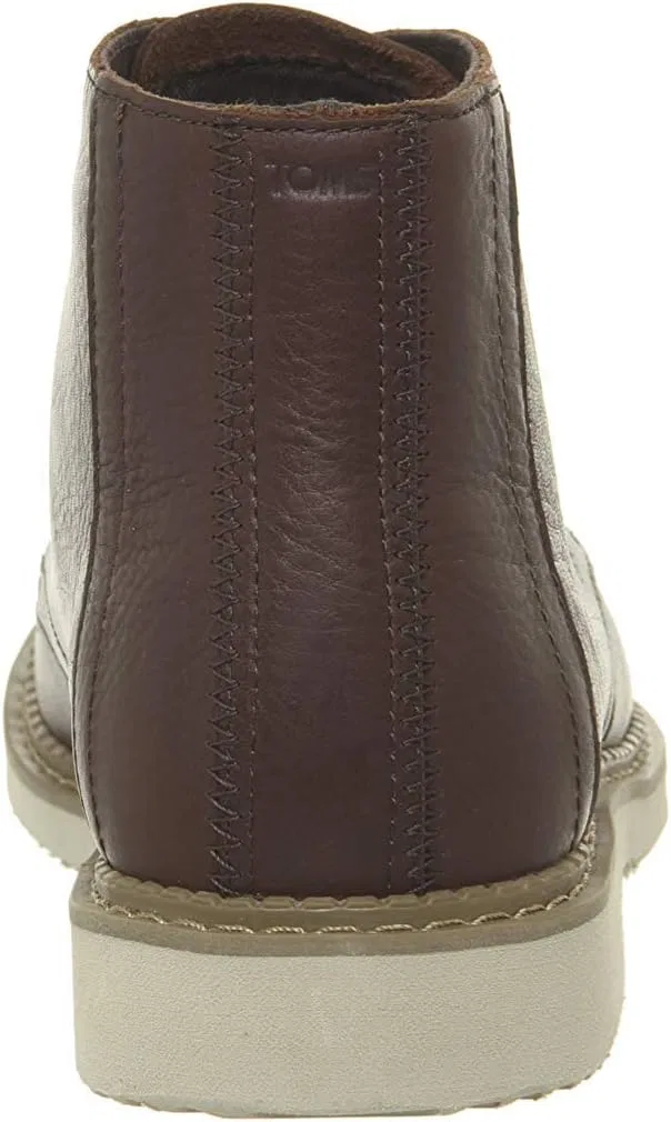 Ботинки TOMS Hawthorne, Desert Taupe Deconstructed Suede Woven Panel — фото 3