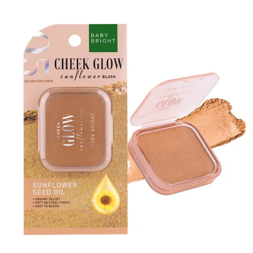 

Baby Bright Румяна Cheek Glow Sunflower 5,2 г 05 Золотой Подсолнух, Golden Sunflower