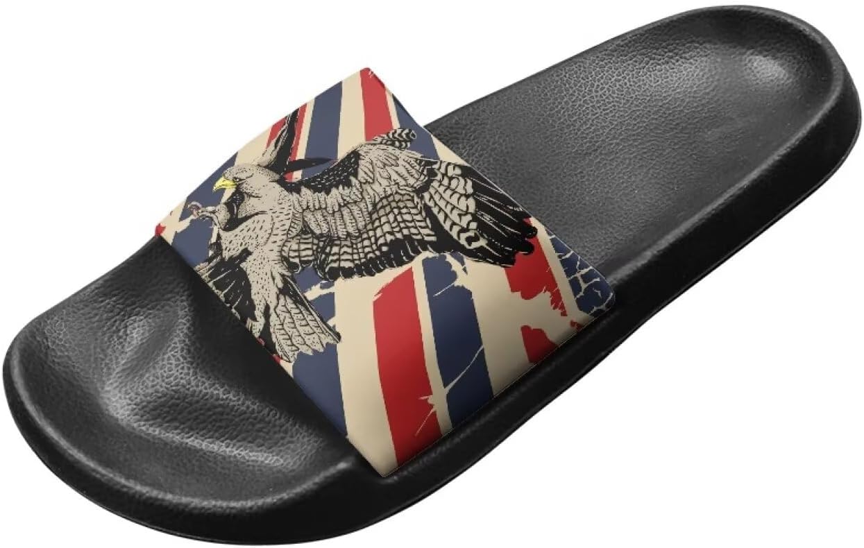 Тапочеки Jrysaedy House Slides, American Flag Eagle — фото 2