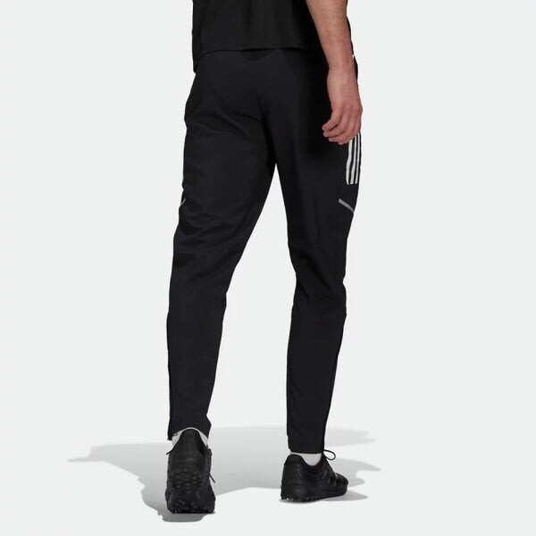 Спортивные штаны adidas Running Training Soccer/Football Sports Small Long Pants Black, черный — фото 3