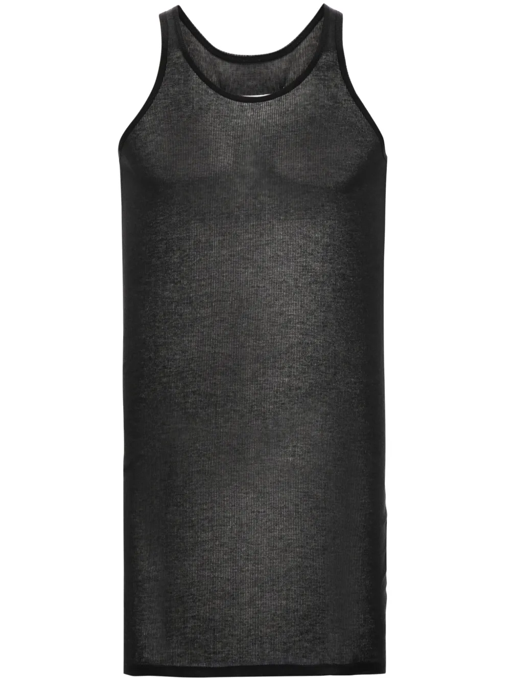 

Топ в рубчик MAISON MARGIELA, черный