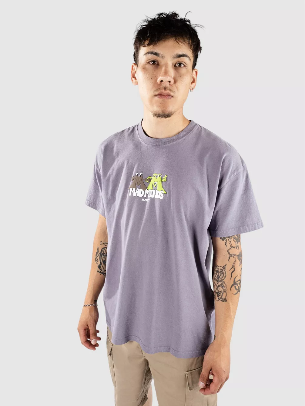 

Футболка Moodtanks Misfit Shapes, лиловый