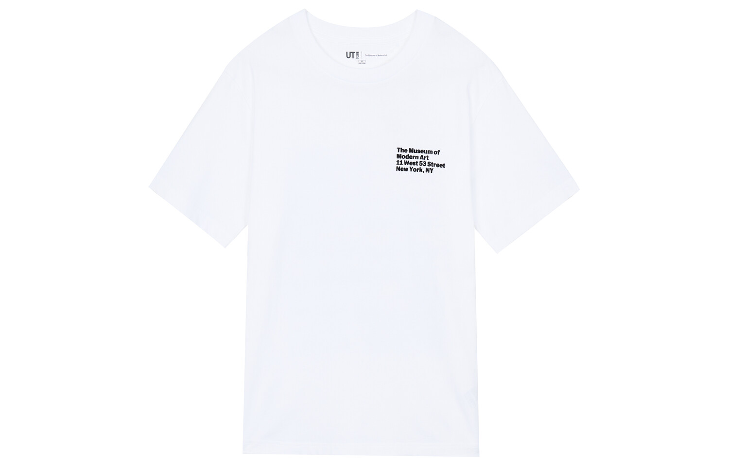 

Футболка унисекс белая Uniqlo, белый