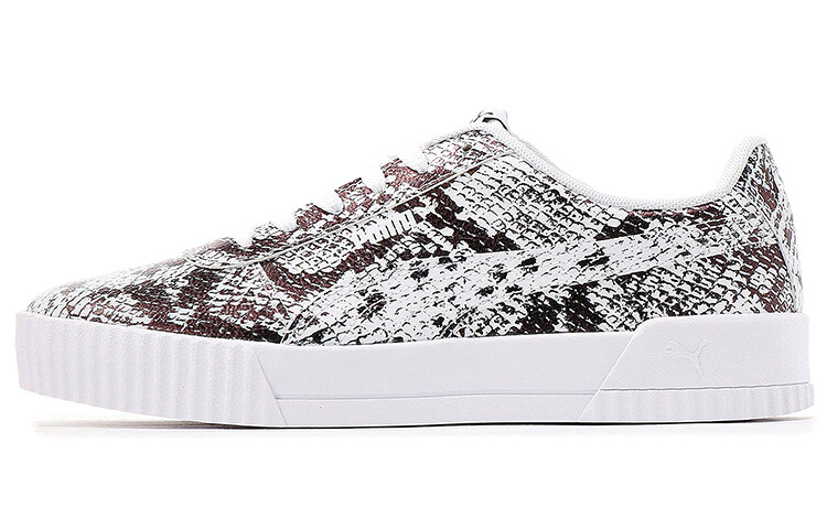 

Кроссовки PUMA Carina Reptile Casual Shoes For Black/White Women's
