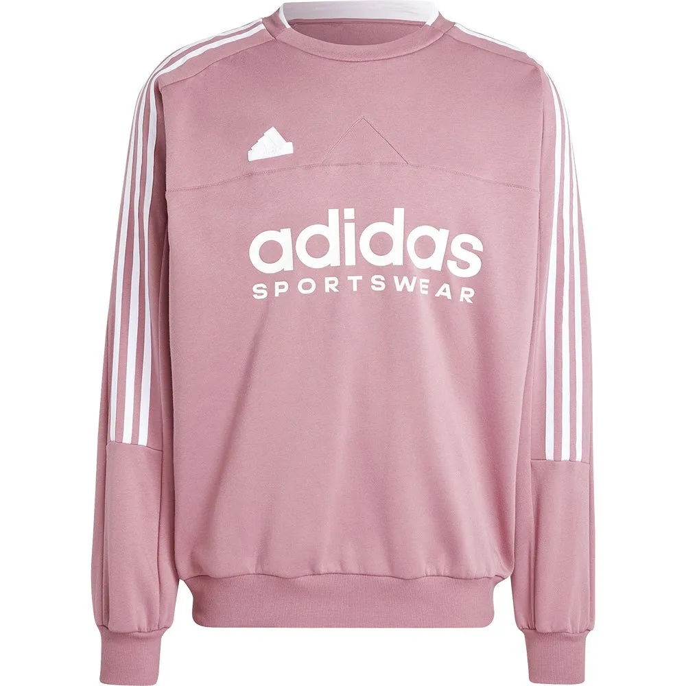 Толстовка adidas House Of Tiro Fleece, розовый — фото 3