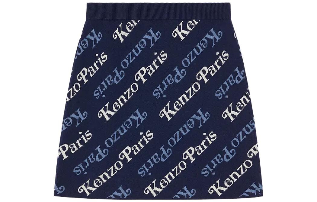 

Юбка повседневная женская Kenzo, синий