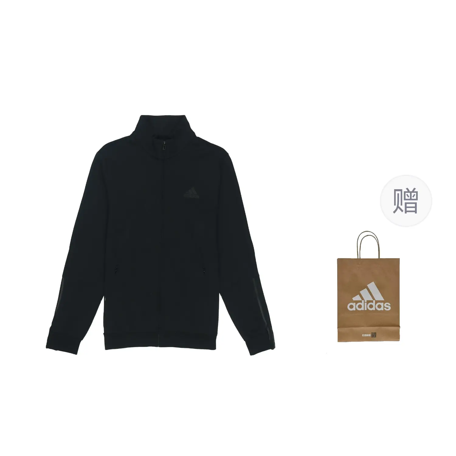 

Куртка мужская черный Adidas