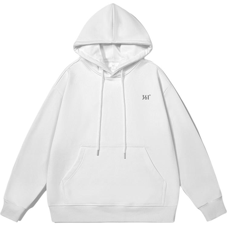 

361° Толстовка Unisex White Hooded Moderate Regular