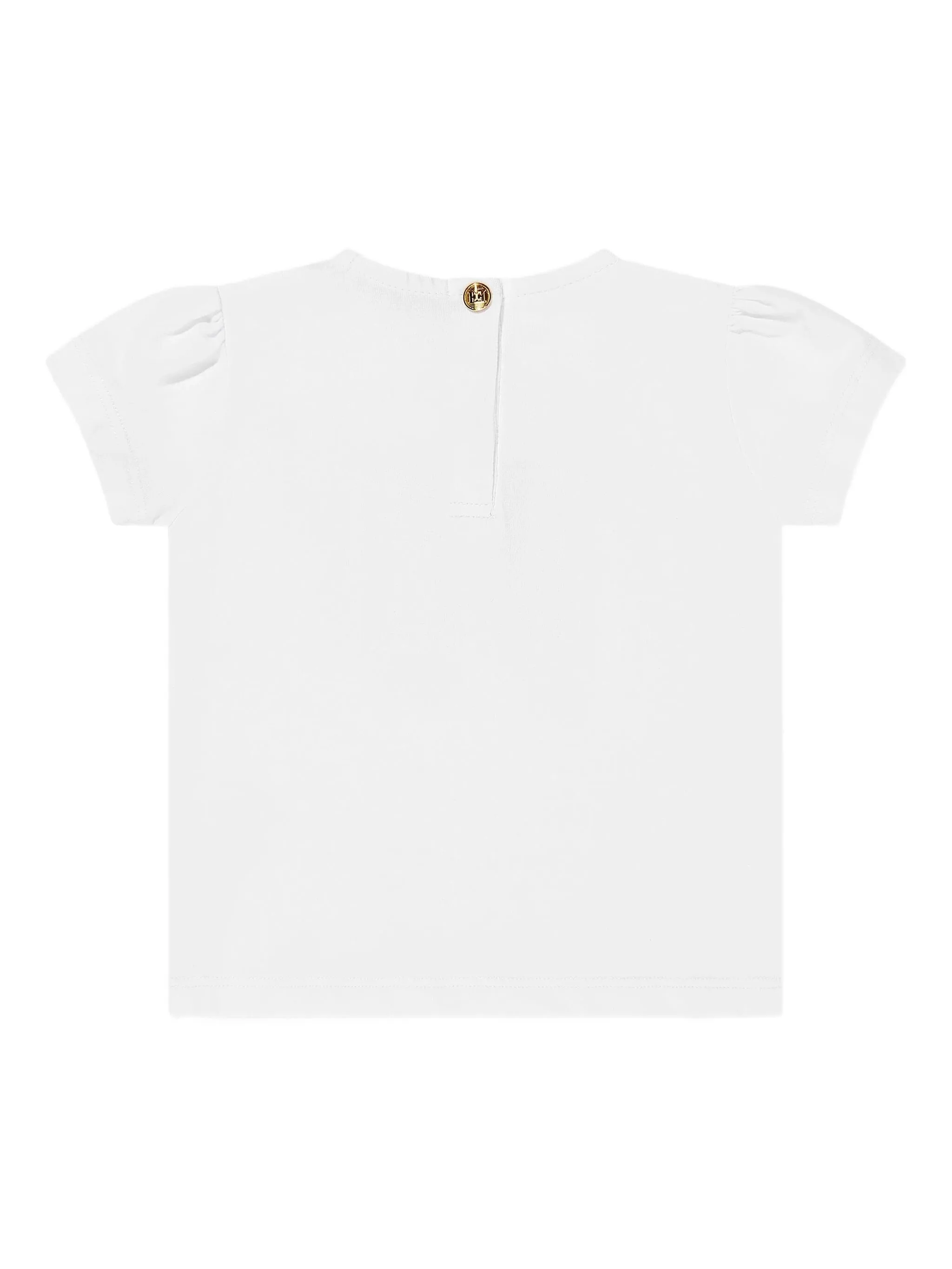 

Вышитая футболка Escada Kids, белый