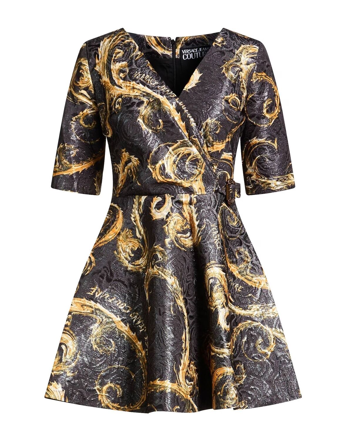 

Мини-платье Versace Jeans Couture, тёмно-серый