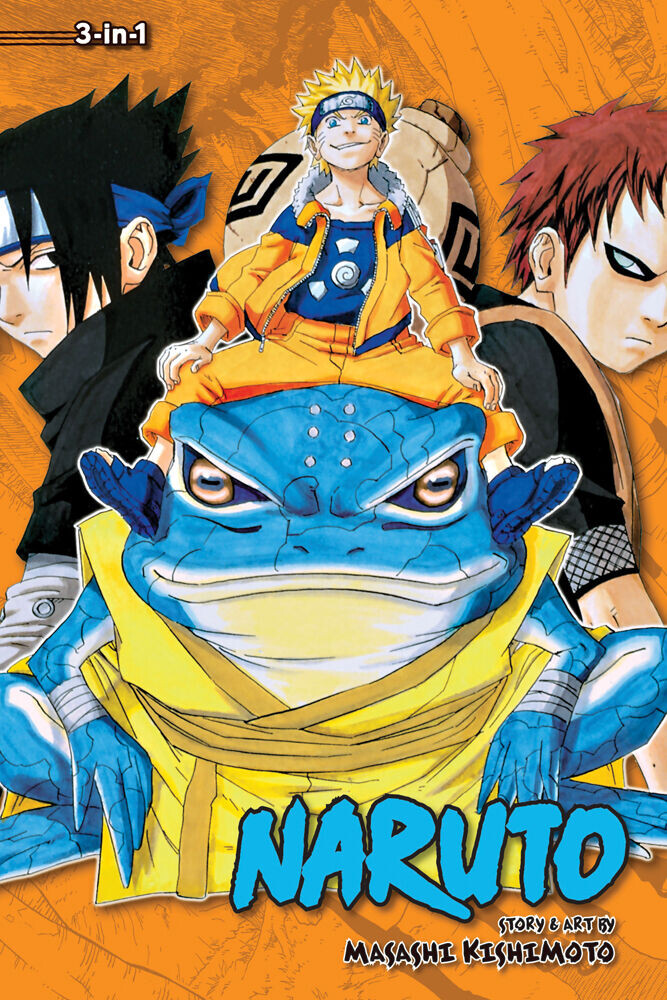 

Манга Naruto 3-in-1 Edition Manga Volume 5