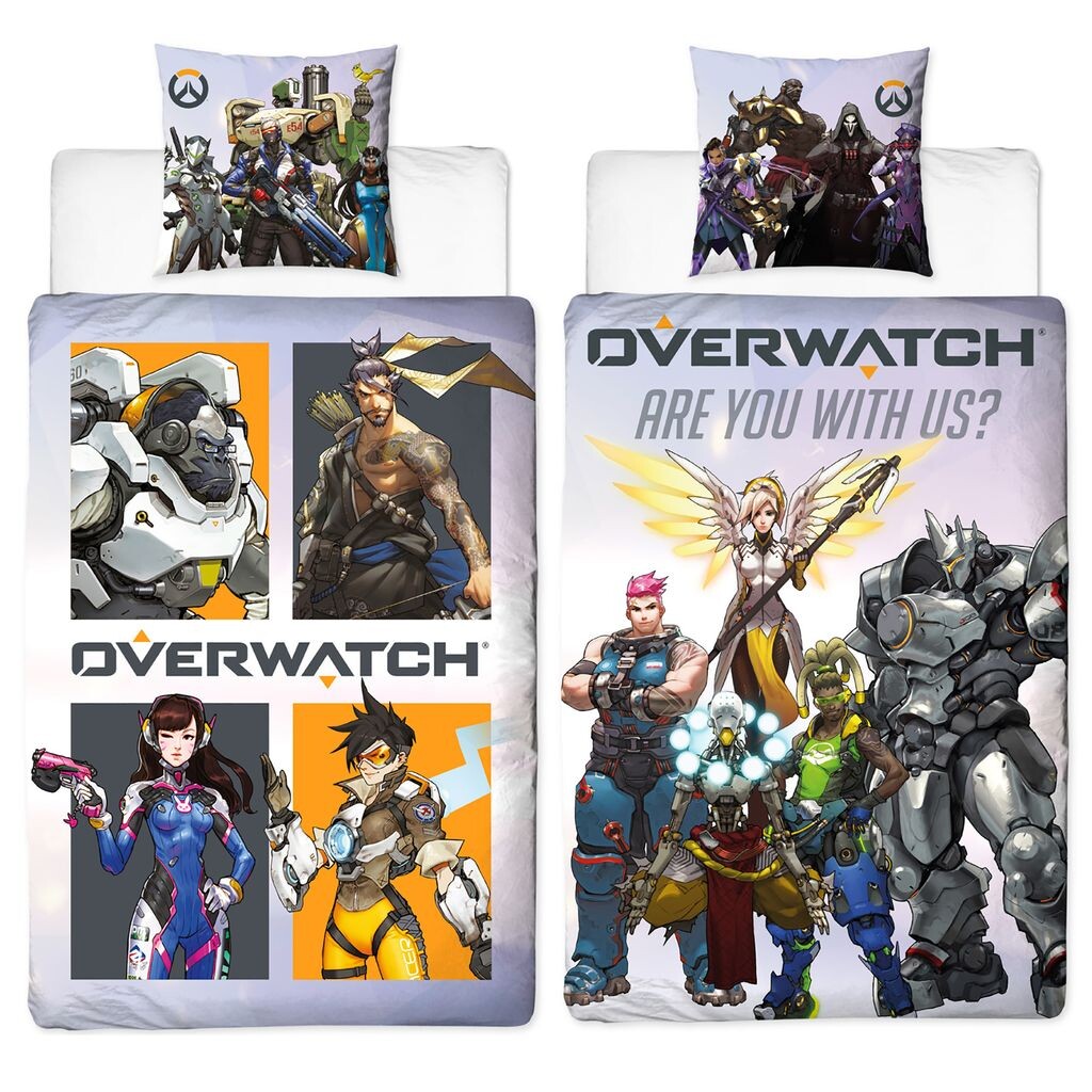 

Постельное белье Overwatch Heroes Linon/Renforce Beronage