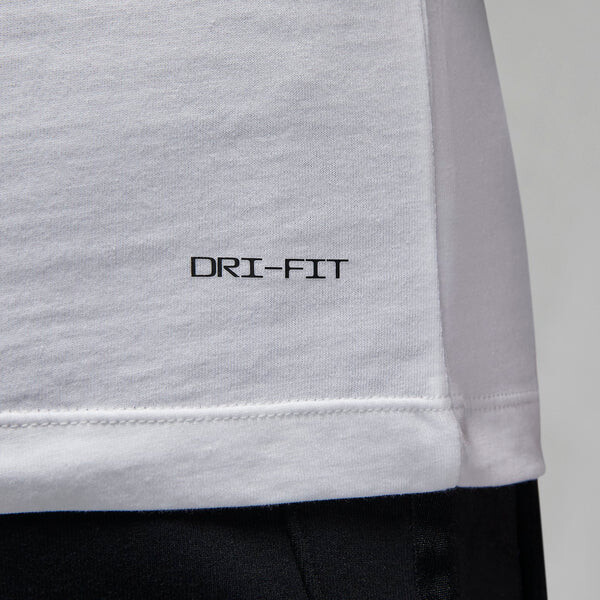 Футболка Air Jordan Dri-Fit Sport Graphic T-Shirts 'White', белый — фото 3