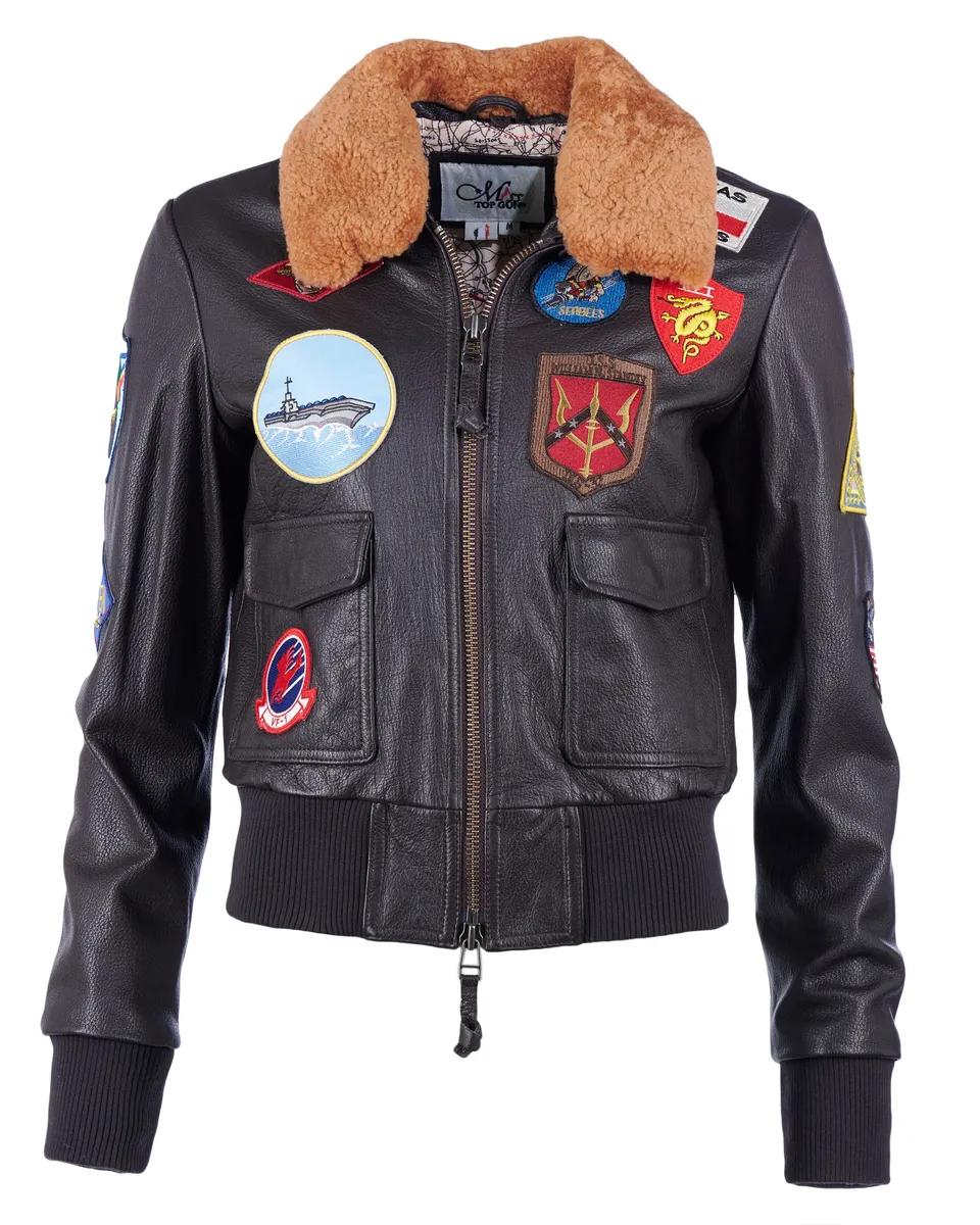 

Кожаная куртка TOP GUN "TG20212520", коричневый