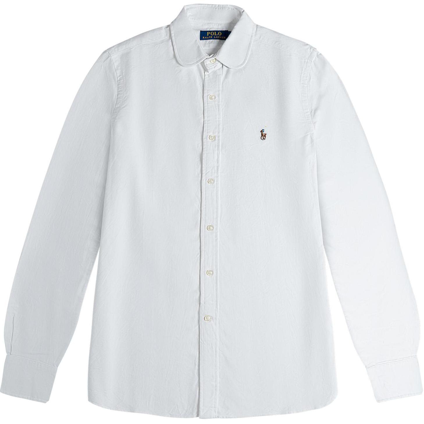 Polo Ralph Lauren Мужская белая рубашка — фото 3