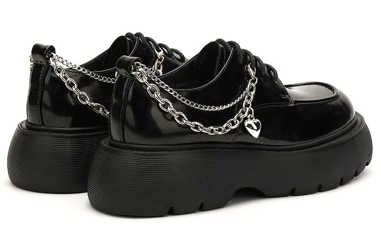 Туфли женские повседневные Candy Series Women's Casual Shoes Women's Low-Top Black Daphne Lab — фото 3