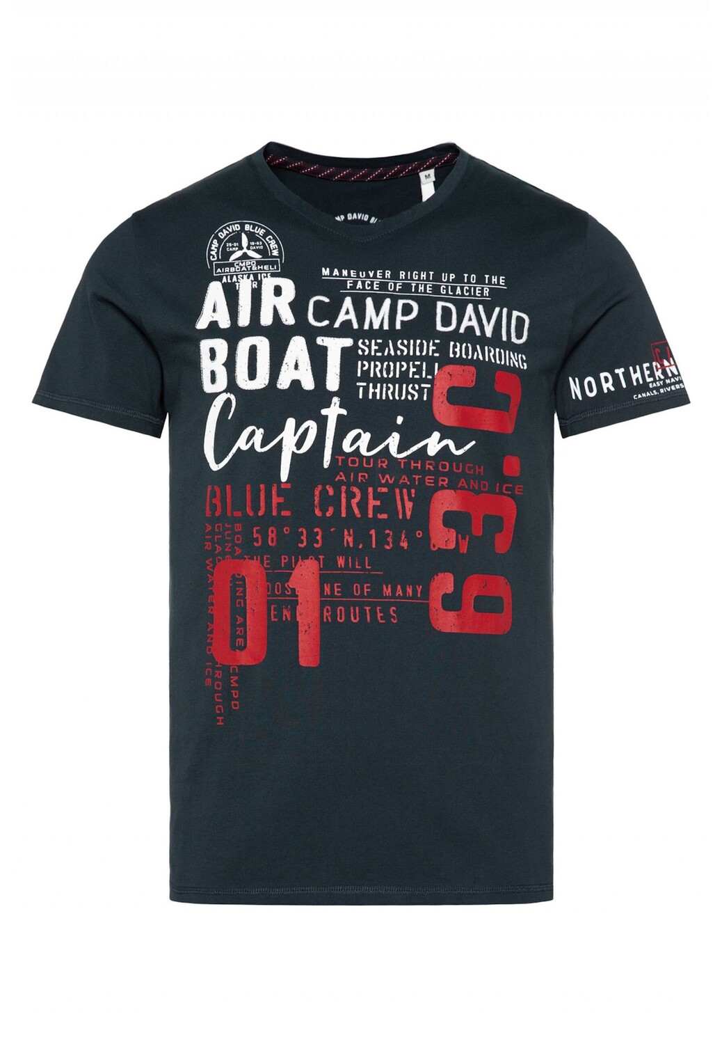 

Футболка CAMP DAVID Alaska Ice Tour', темно-синий