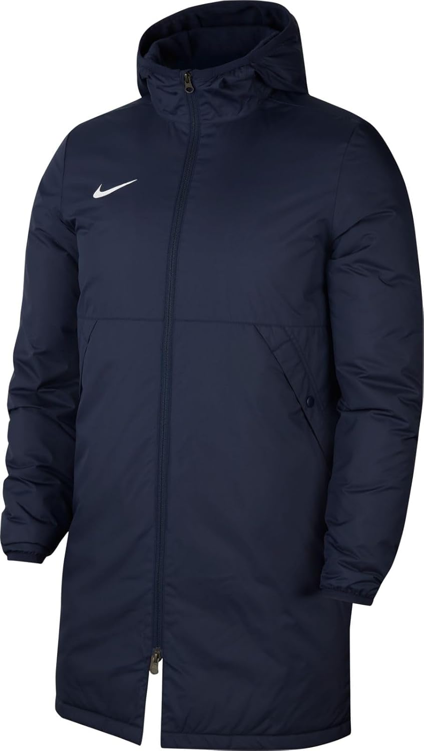 Куртка зимняя женская Nike Team Park 20 с синтетическим наполнителем, темно-синий/белый — фото 4