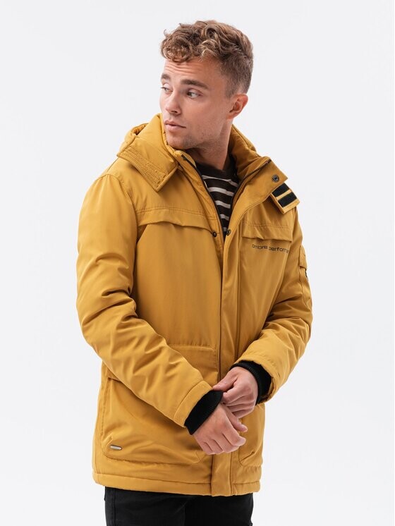 

Зимняя куртка regular fit Ombre, желтый