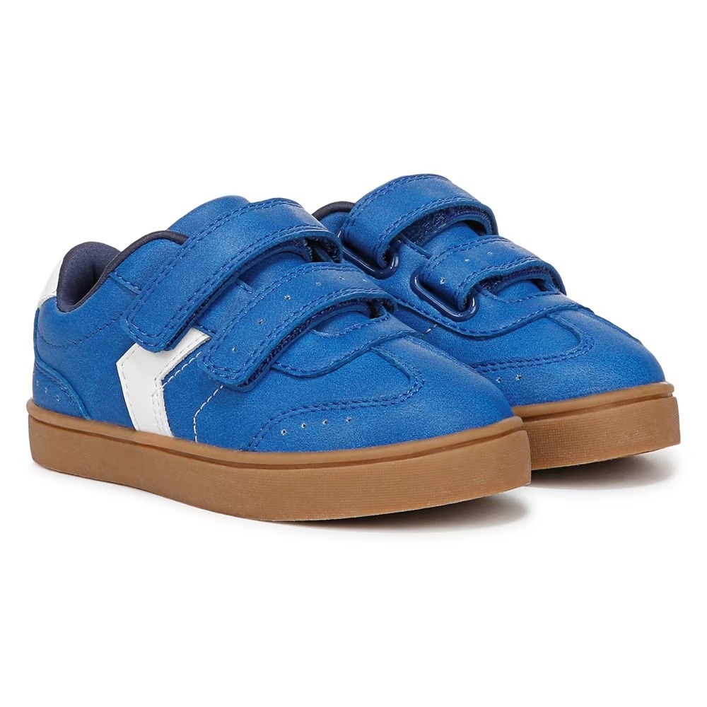 

Детские кроссовки для игр Madison Toddler / Little Kid от Dr. Scholl's, deep sea blue faux leather