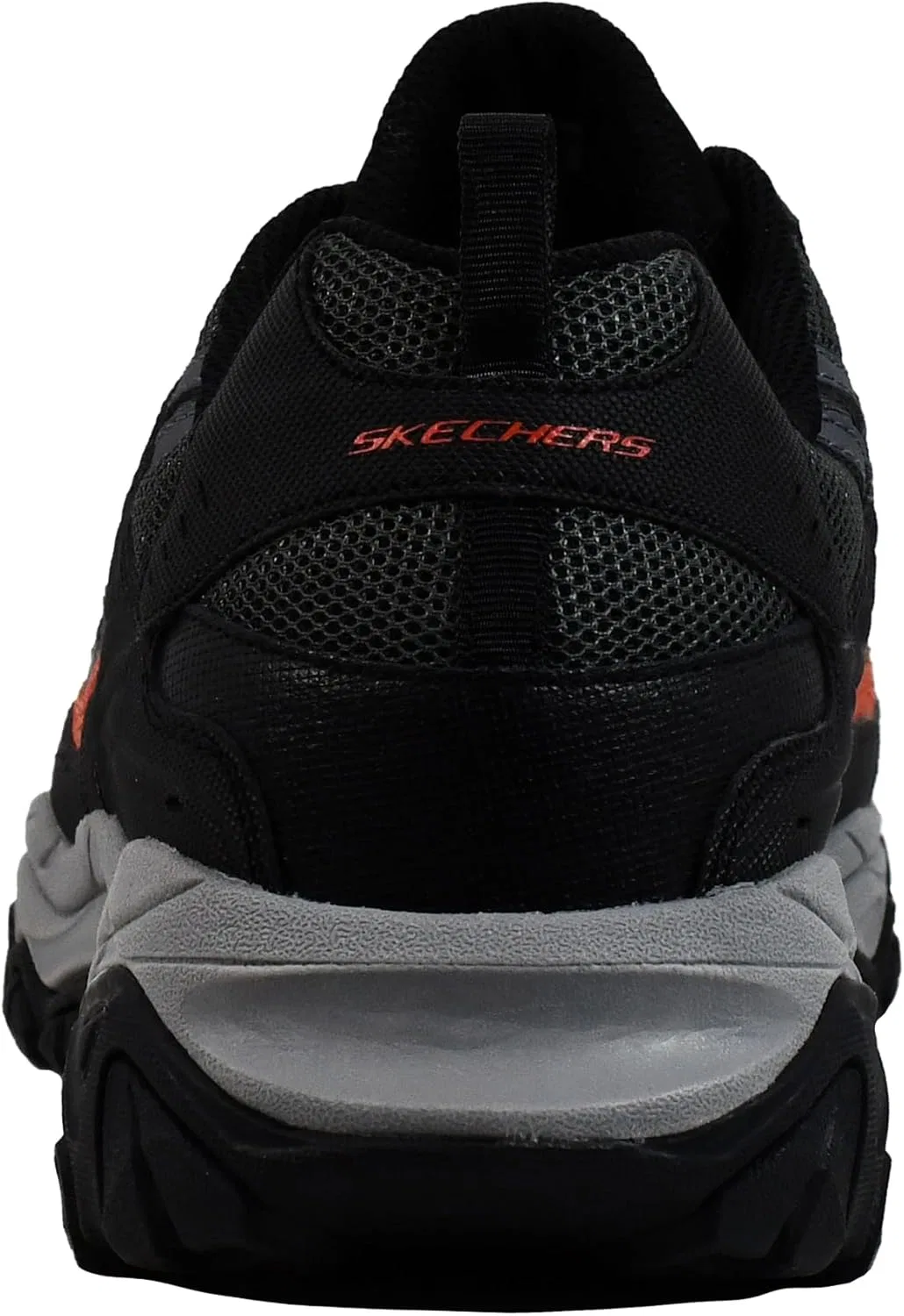 Кроссовки для ходьбы Skechers Black/Orange — фото 3