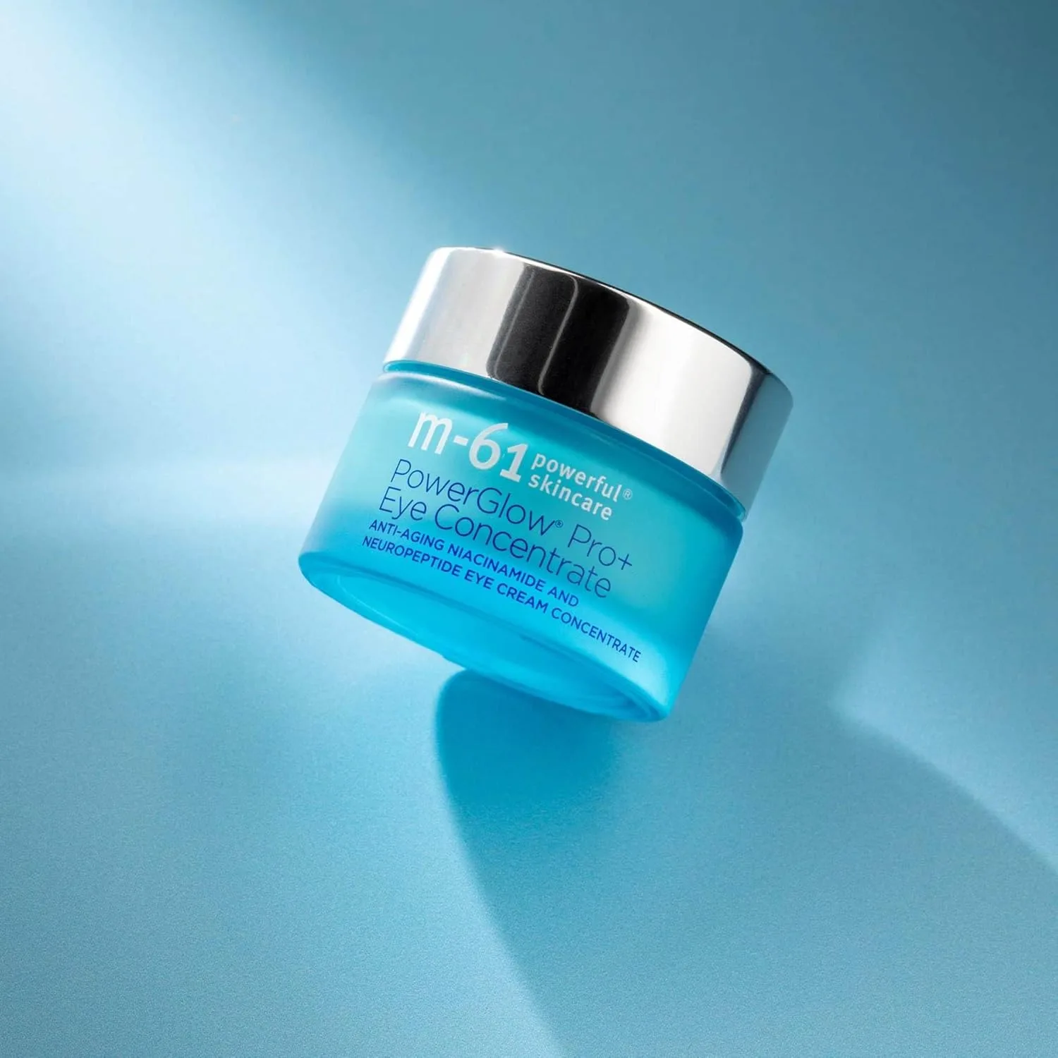 m-61 PowerGlow Pro+ Eye Concentrate | Суперсильный концентрированный крем для глаз с BHA, AHA и ниацинамидом. Для укрепления и осветления кожи - 0,5 жидких унций — фото 4
