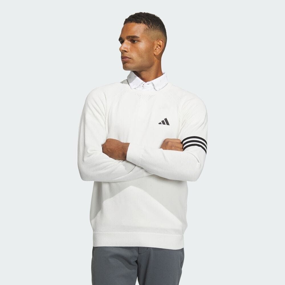 

Толстовка Adidas 3-Stripes Crew Sweater, белый