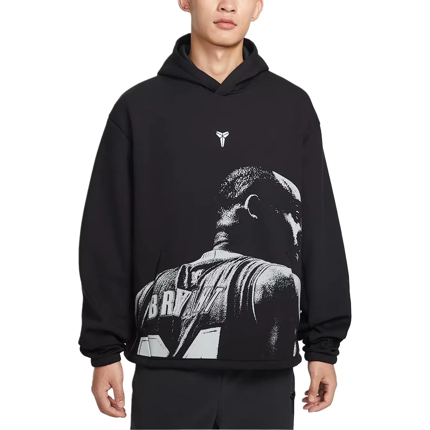 Толстовка Dri Fit FW25 мужская Nike, черно-белый