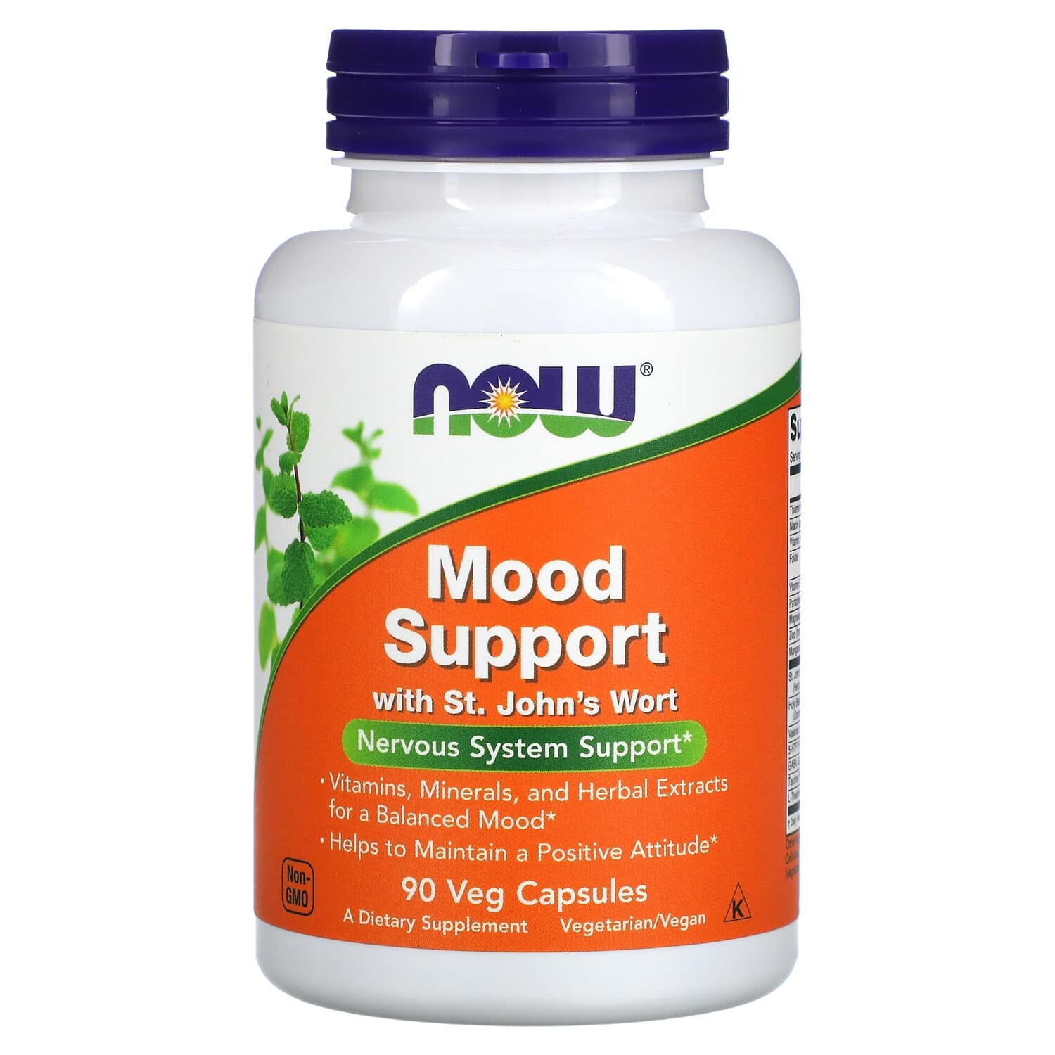 

Now Foods Витамины для поддержки нервной системы и хорошего настроения 90 вегетарианских капсул