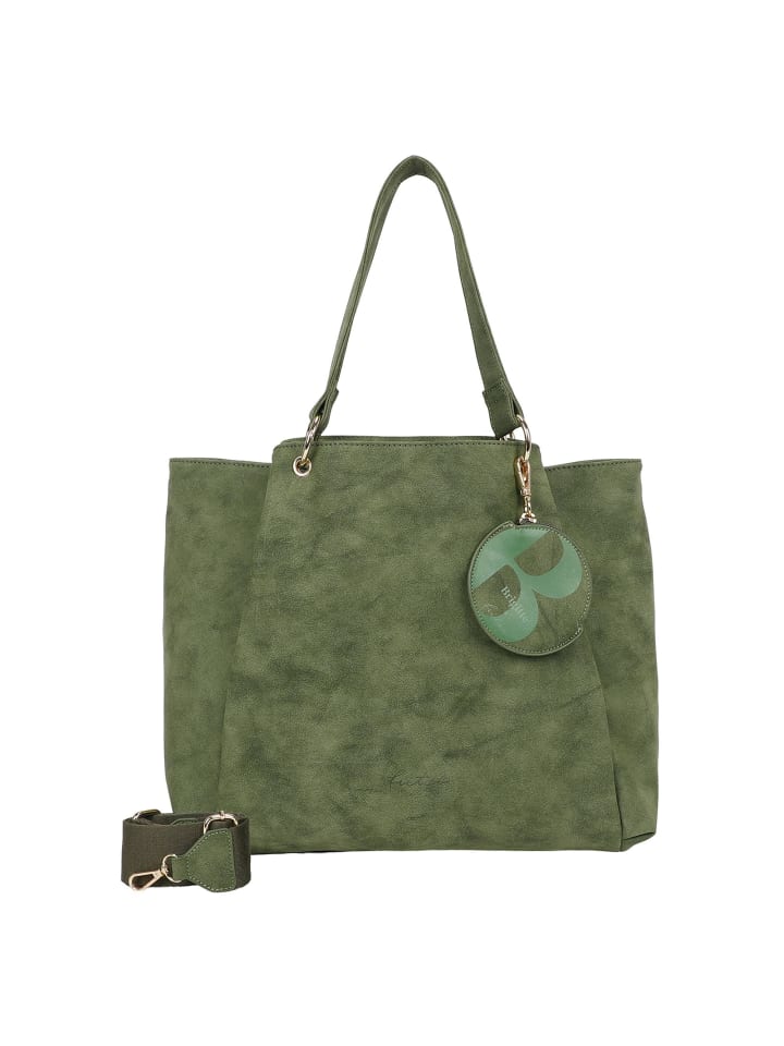 

Сумка-шоппер Brigitte x Fritzi Jive 40 см оливкового цвета Fritzi aus Preußen