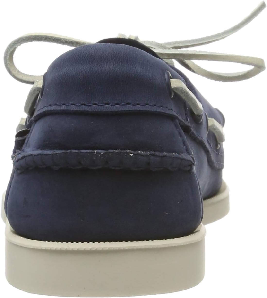Мокасины Sebago Portland Nubuck - ручная работа, с кожаной подкладкой, с резиновой подошвой с протектором, не оставляющей следов и не скользящей, Euro Blue Navy — фото 3