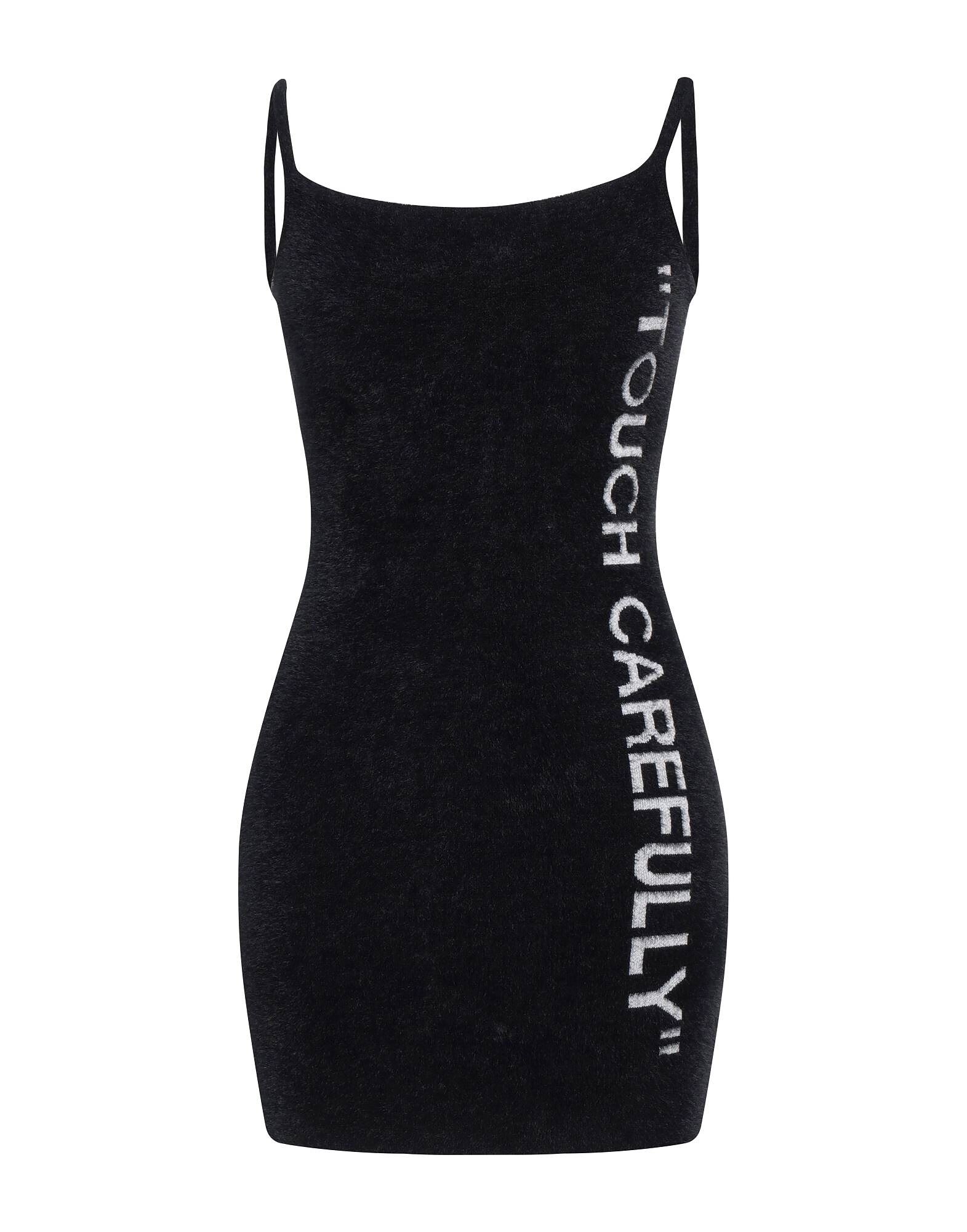 

Мини-платье Off, черный